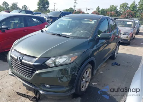 2016 Honda Hr-V Ex из США, поврежденный, VIN 3CZRU5H56GM733373